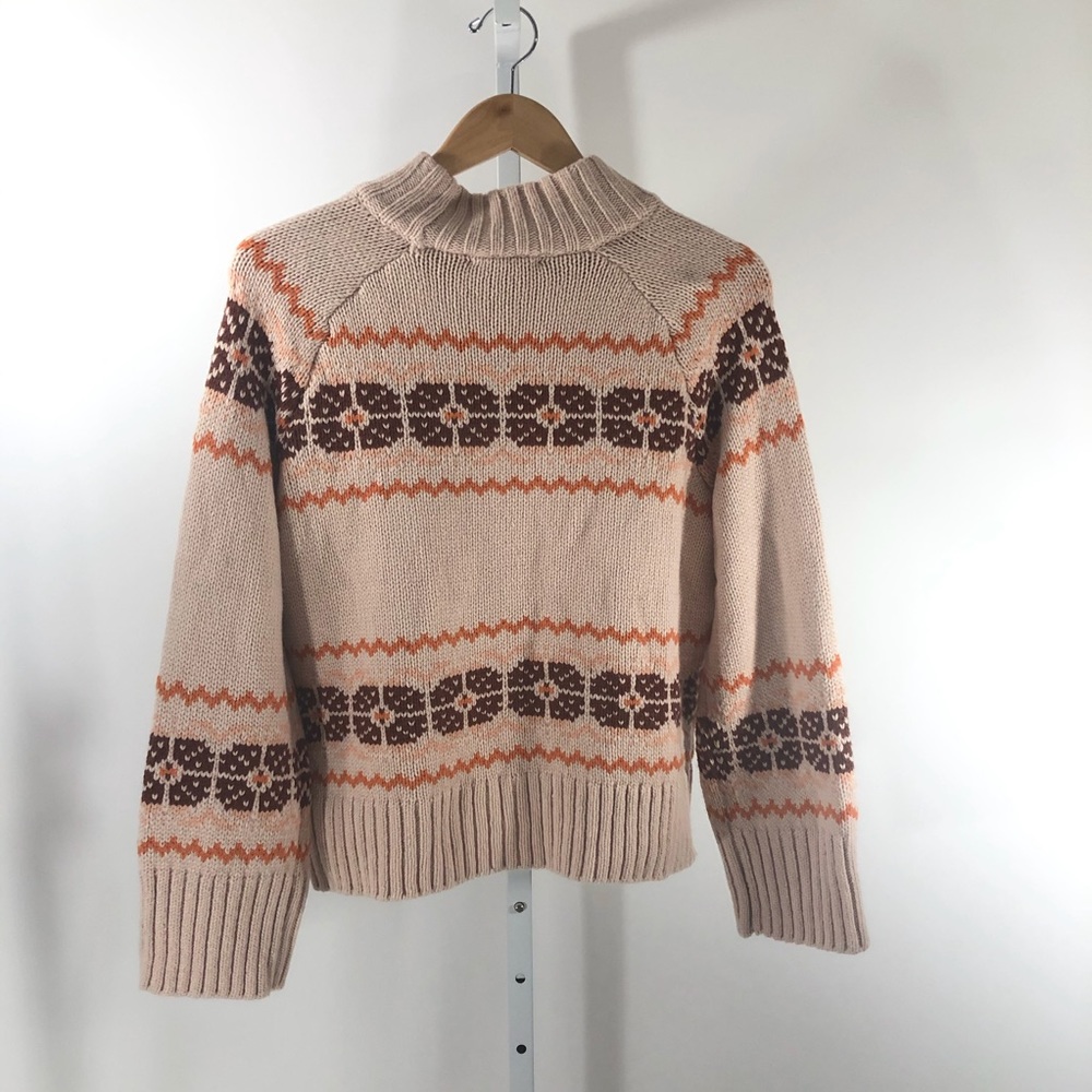 Madewell Wool Blend Chunky Knit Sweater S - Picture 8 of 8